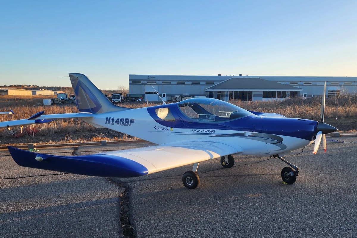 2018 Czech SportCruiser LSA N148BF – right side golden hour