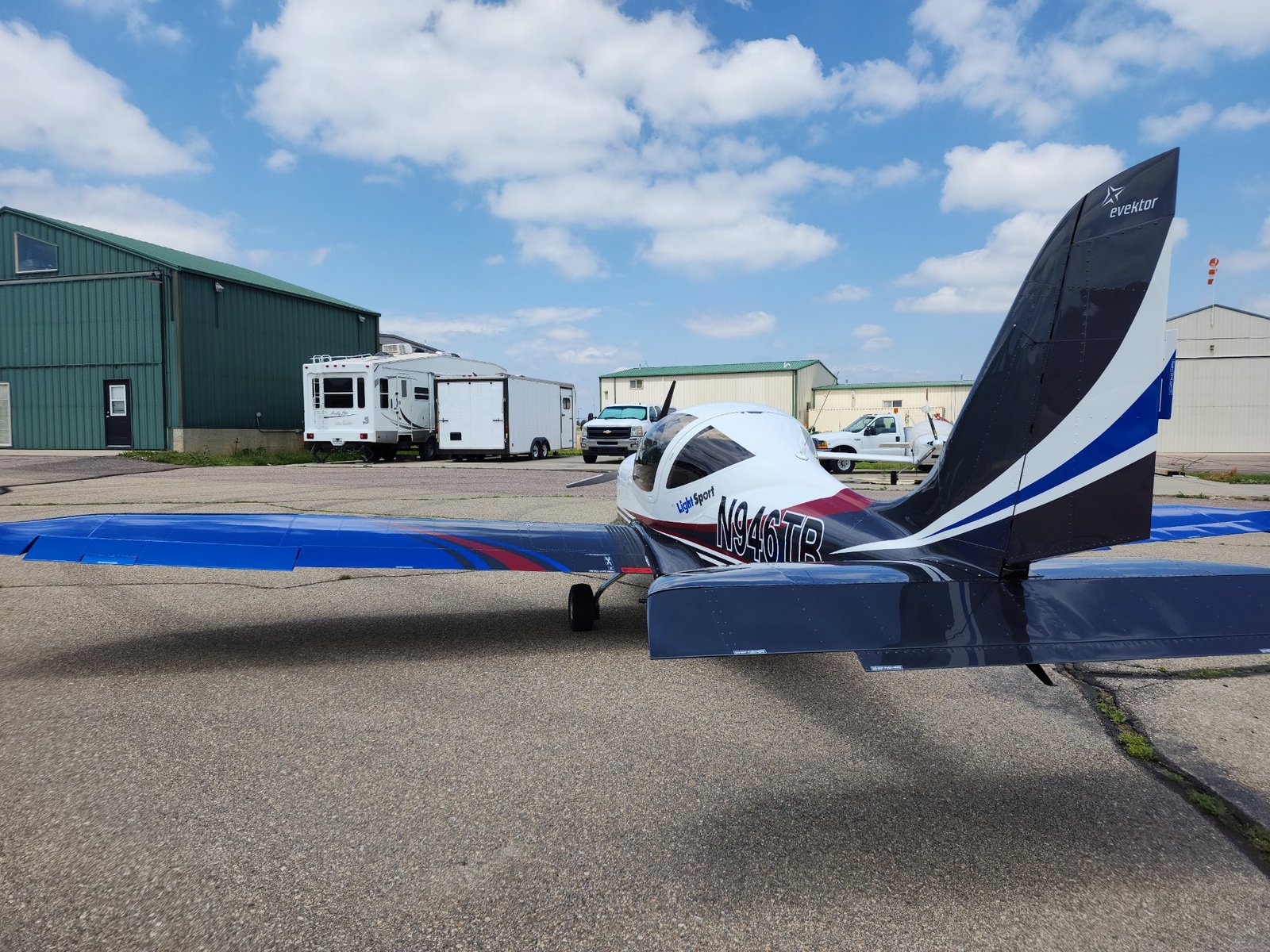 2024 Evektor Harmony LSA N946TB – rear 3/4 left tail