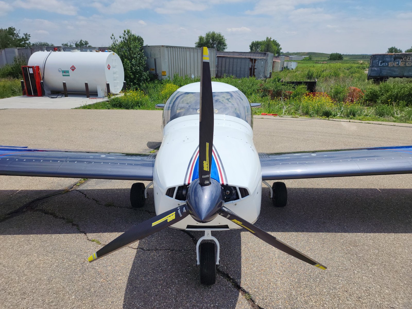 2024 Evektor Harmony LSA N946TB – head-on DUC prop