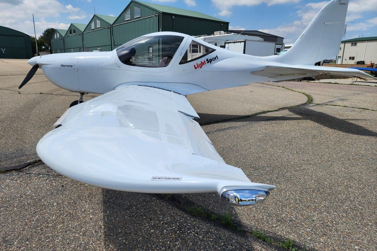 2024 Evektor Harmony LSA N987TB – 3/4 front view