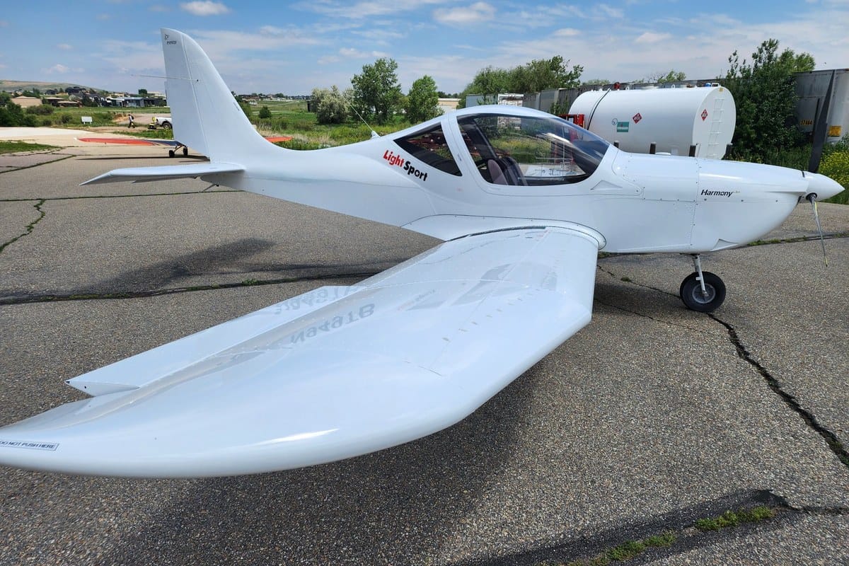 2024 Evektor Harmony LSA N987TB – front quarter right