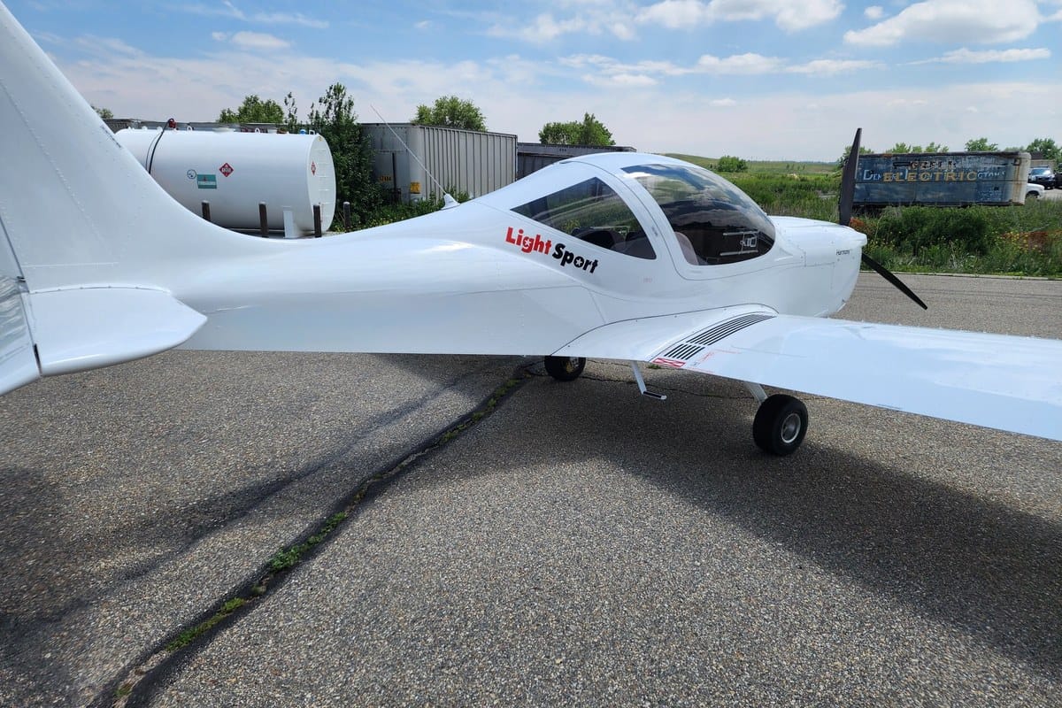 2024 Evektor Harmony LSA N987TB – canopy detail