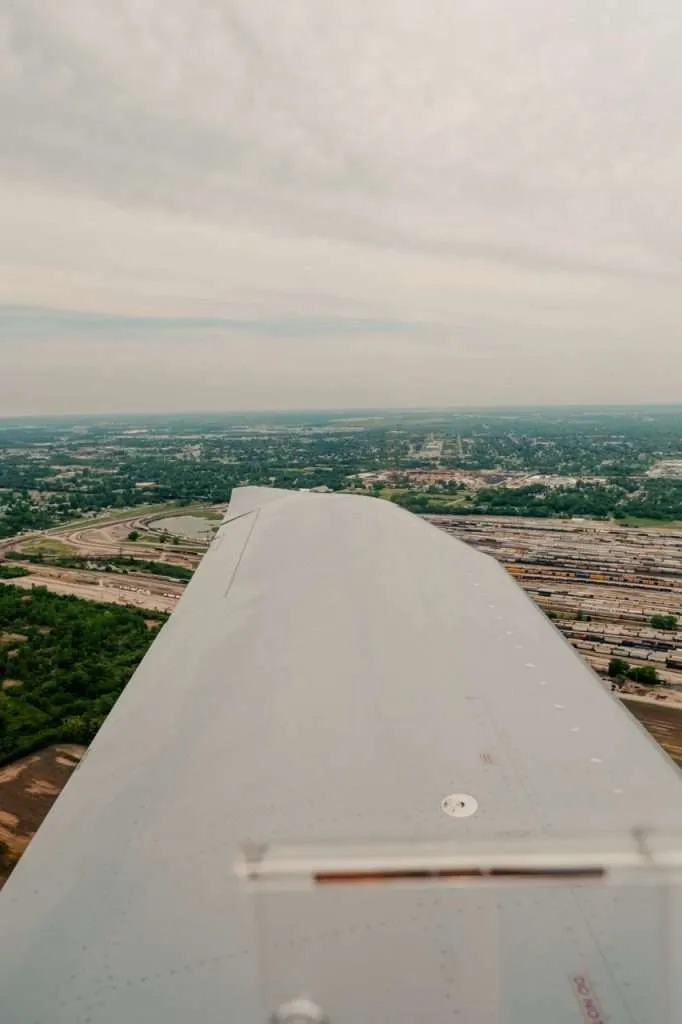 Harmony NG wing in flight